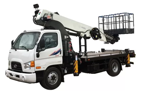 Автогидроподъемник DASAN DS300 на HYUNDAI HD78/EX8 - фото 9