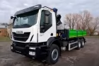 Бортовий автомобіль IVECO Trakker AD380T41 + КМУ PM 15.5 - фото 4