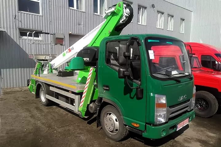 новый автогидроподъемник jac купить украина