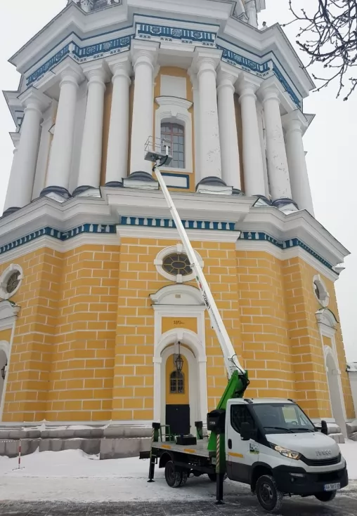 Автовышки Comet: паломничество в Лавру , фото 4