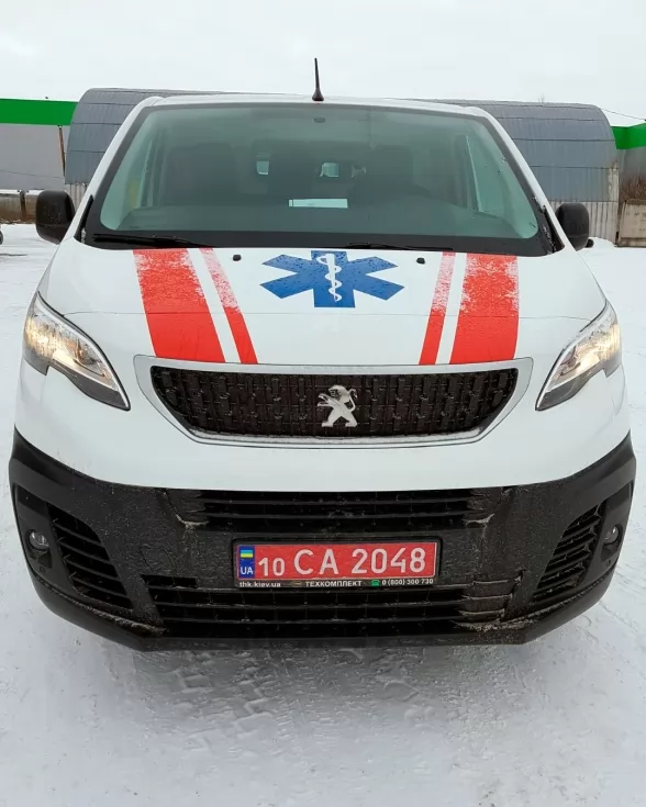 На Полесье - новая автомашина скорой медицинской помощи на базе Peugeot Expert, фото 6