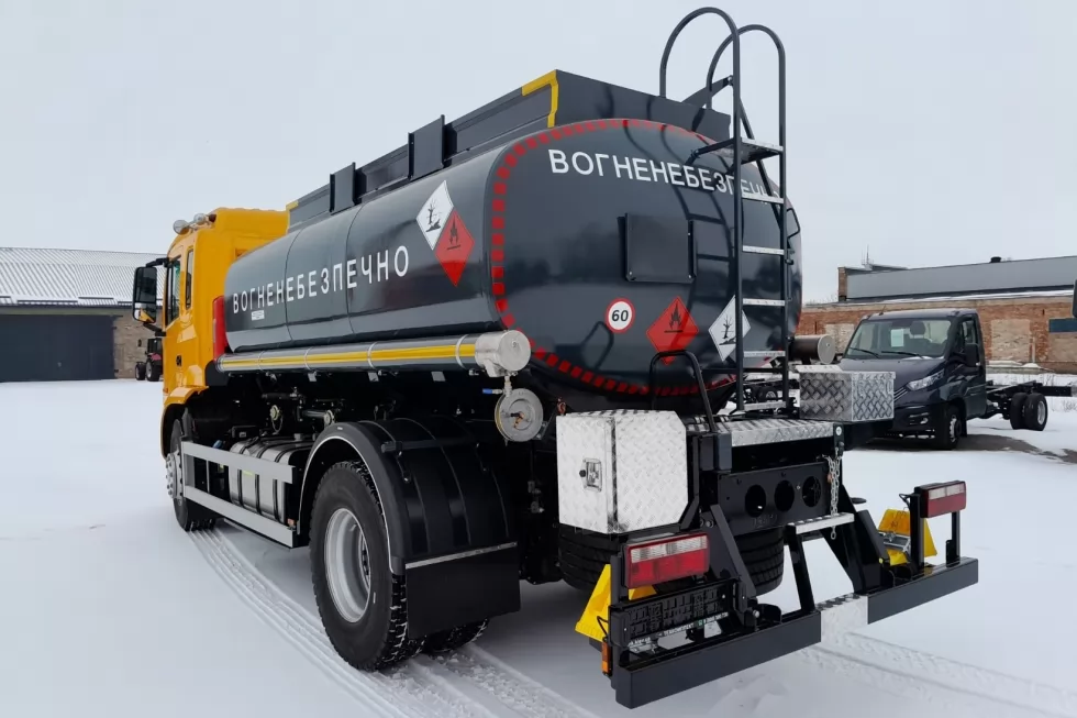 Сделали свой первый автотопливозаправщик на базе JAC N200, фото 8