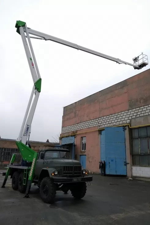 Воинские машины ЗИЛ-131 оснастили автовышками 26 | 2 | 13 HQ JIB, фото 10