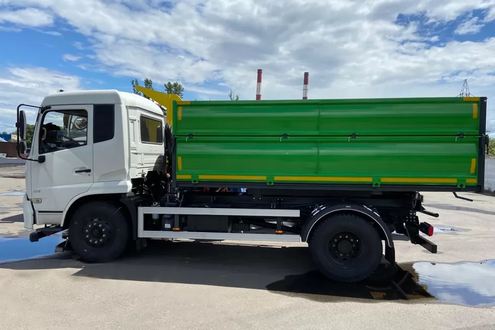 Изготовлен очередной самосвал на базе Dongfeng, фото 4