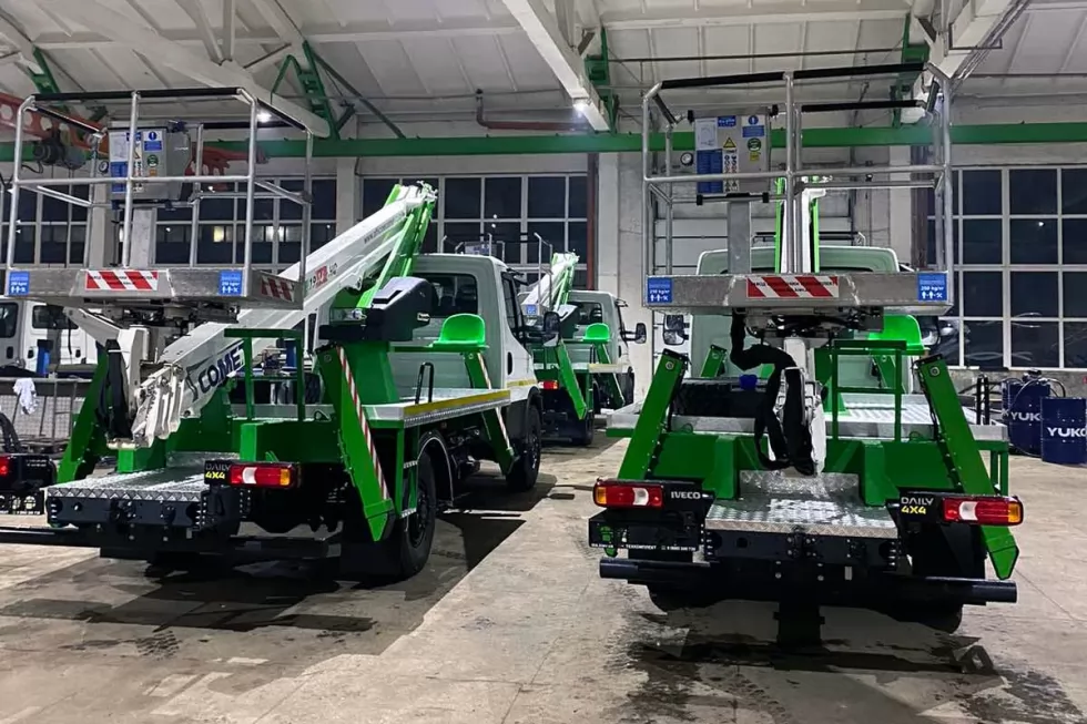 Выполнен очередной этап отгрузок автовышек для критической инфраструктуры Харьковской области, фото 8