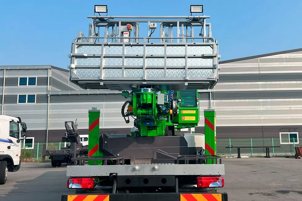 На рынок Украины скоро поступит сверхмощный автогидроподъемник из Южной Кореи, фото 6