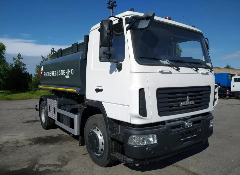 Компания УкрЕвроМАЗ приобрела для своего покупателя новый автотопливозаправщик МАЗ-5340 ATZ-10,5, фото 5