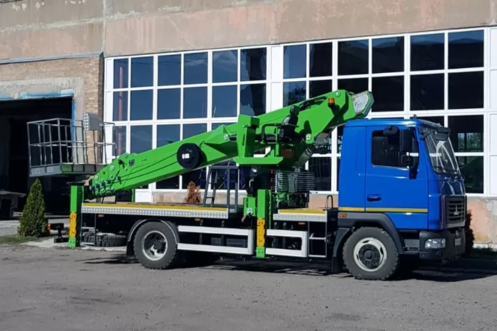 Проведено плановое техническое обслуживание автовышки SKYMAN DS-340, фото 11