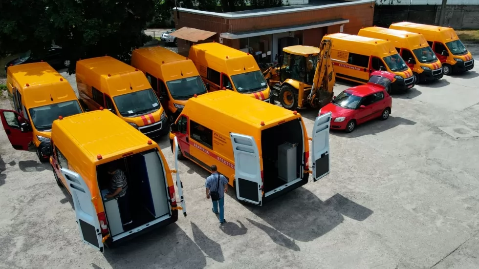 аварийно спасательные машины дтэк киевские электросети