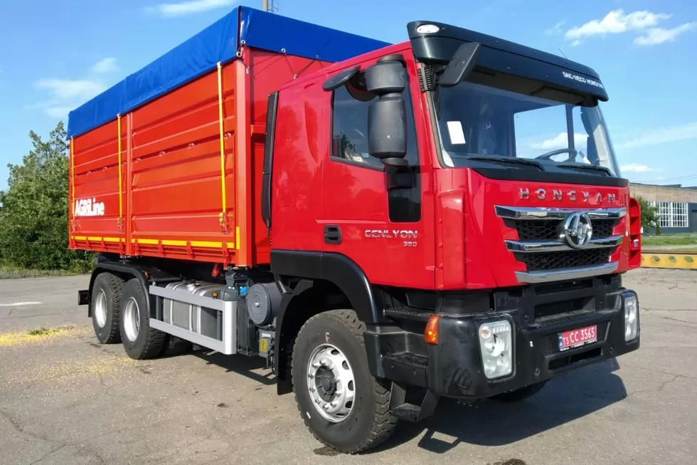 зерновоз на базе шасси