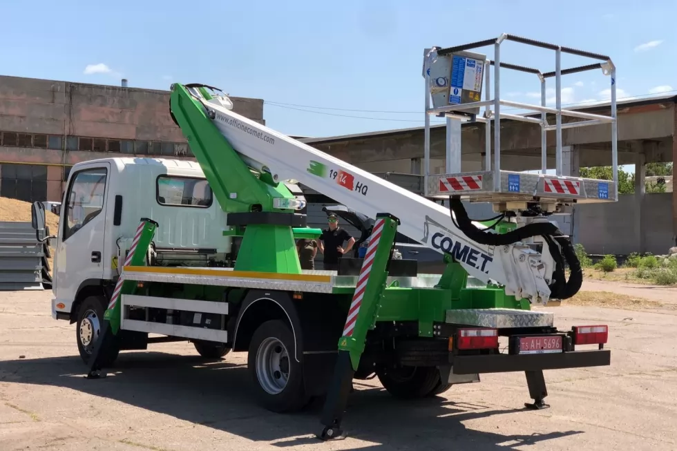 автовышки comet на jac