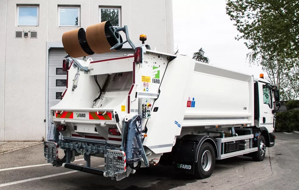 Запчасти и комплектующие к мусоровозам Farid в Украине, фото 17