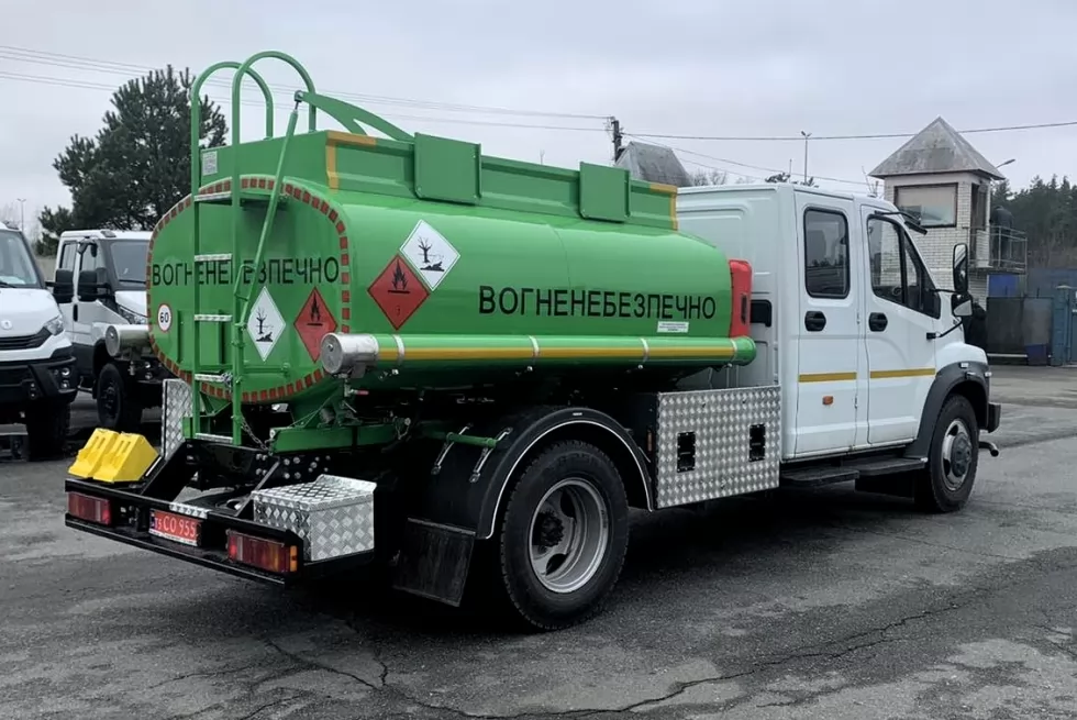 бензовоз gaz техкомплект