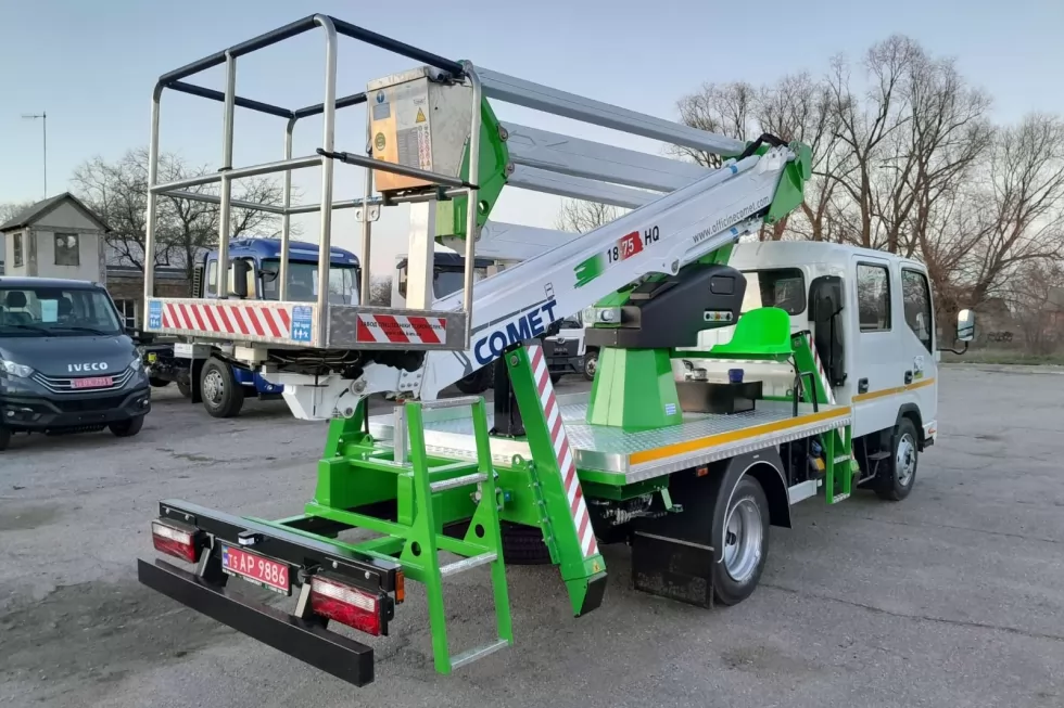 В 2023 году полтавские энергетики получили наибольшее количество новых автогидроподъемников Comet, фото 5