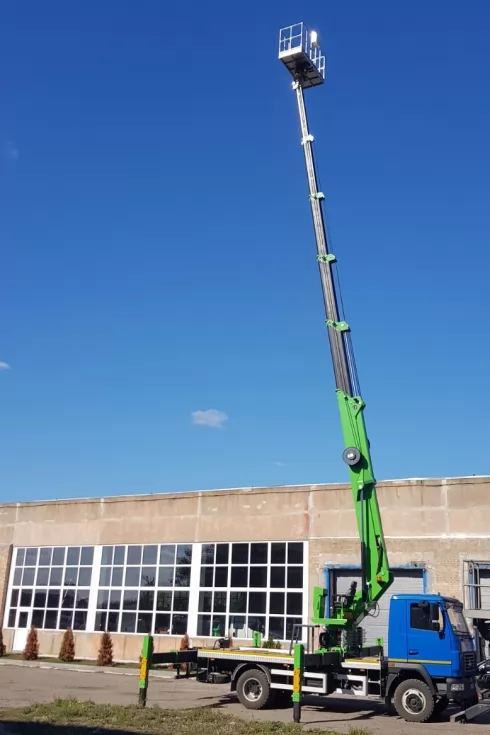 Проведено плановое техническое обслуживание автовышки SKYMAN DS-340, фото 5