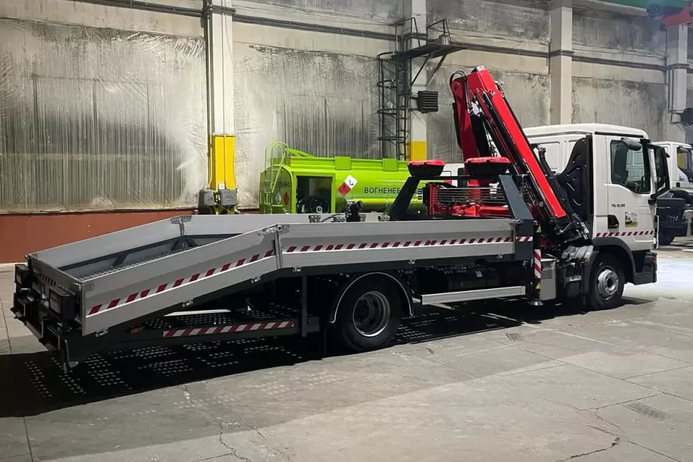 Для полицейских Одесской области изготовлен новый эвакуатор ТК-TGL-EVA на базе MAN, фото 31