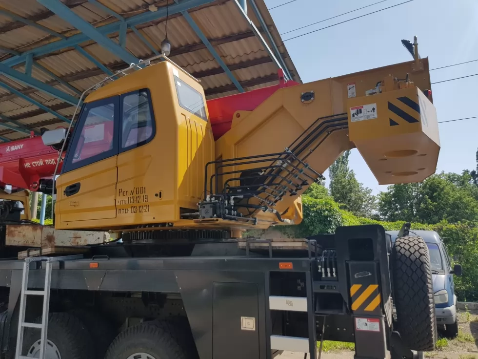 Проведено сервисное обслуживание автокрана Palfinger Sany 25 т, фото 6