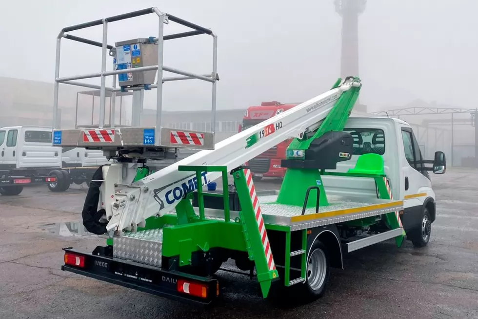 Для восстановления деоккупированной Харьковщины изготовлена самая популярная модель автовышки, фото 11