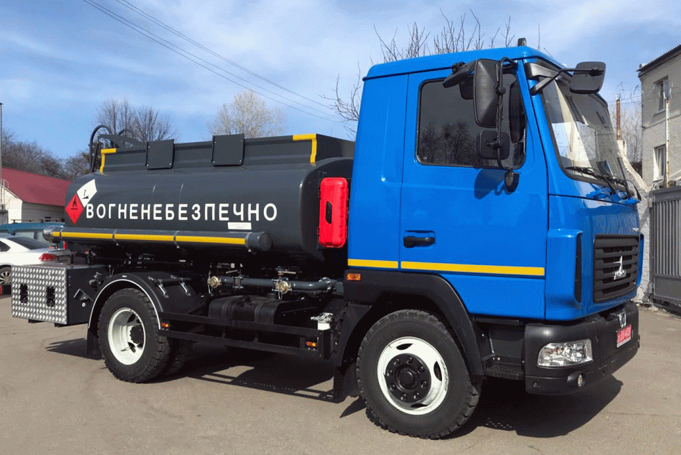топливозаправщик атз-5,5 маз 4371
