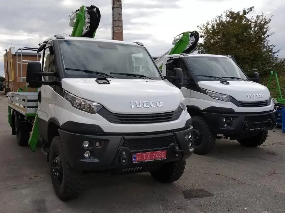 автовишки iveco daily 4x4