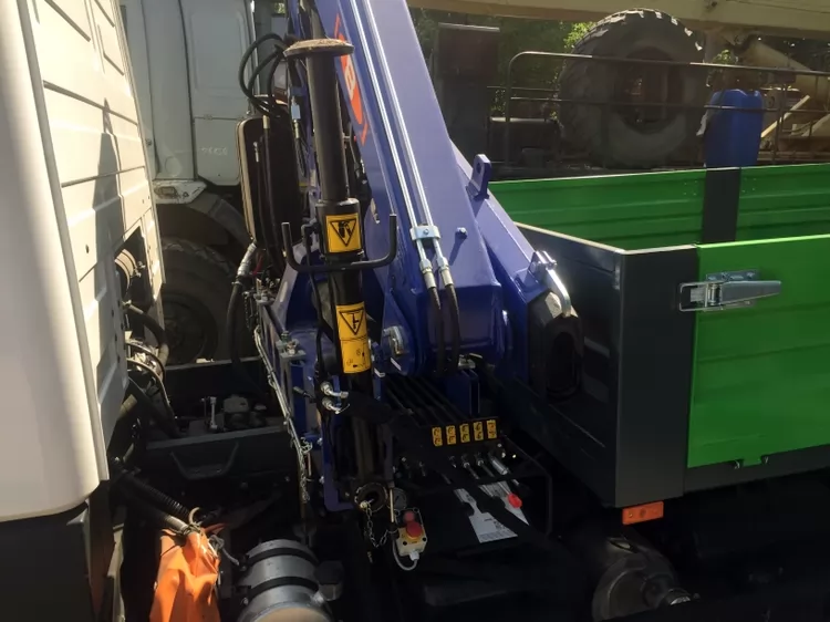 Бортовой МАЗ с краном-манипулятором PM - теперь часть основных средств Укрэнерго на Одесщине, фото 4