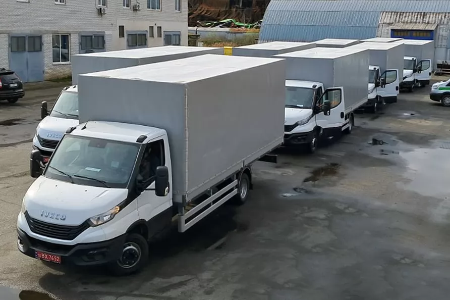 Готовится к отгрузке партия бортовых платформ на IVECO, фото 9