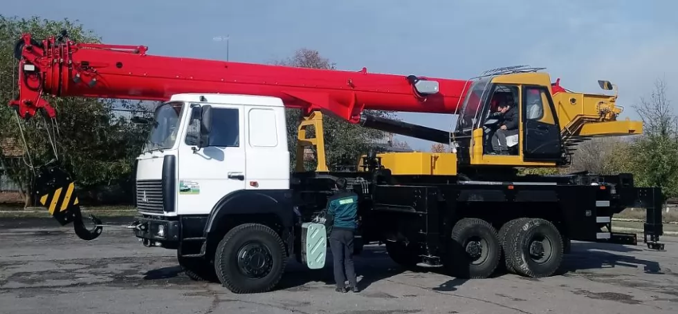 автокран palfinger sany 25 т