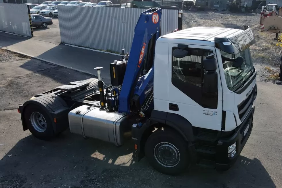 Киевоблэнерго приобрел седельный тягач IVECO Stralis 420 с крано-манипуляторной установкой PM 15.5, фото 12