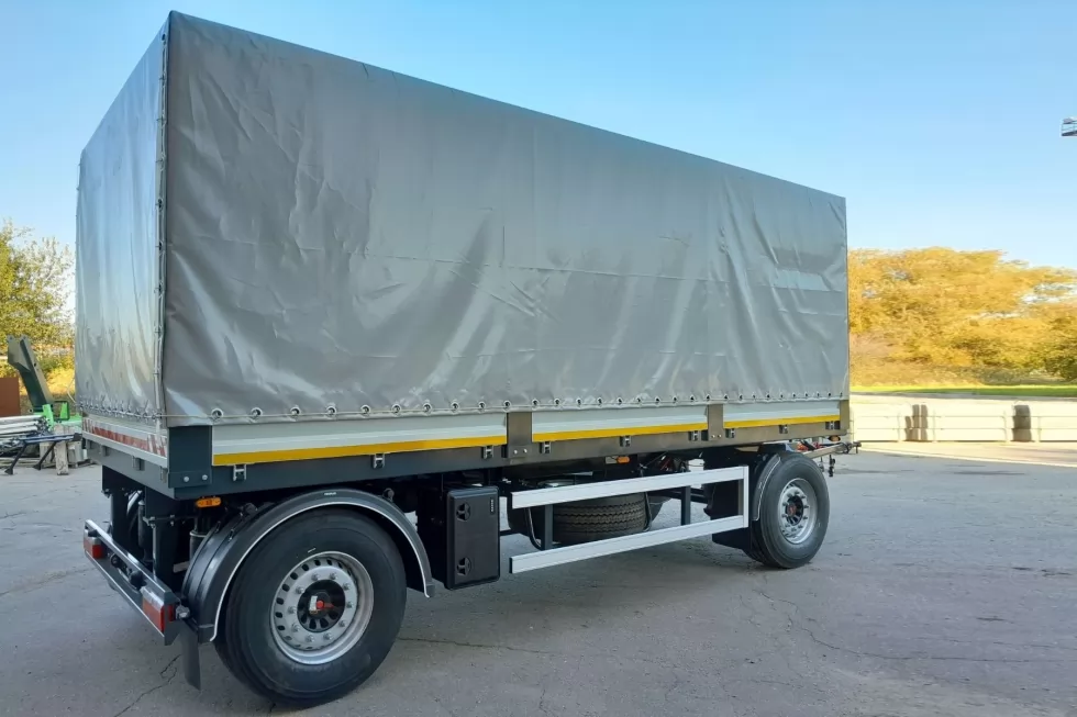 Изготовлен новый бортовой прицеп собственного производства Техкомплект, фото 4