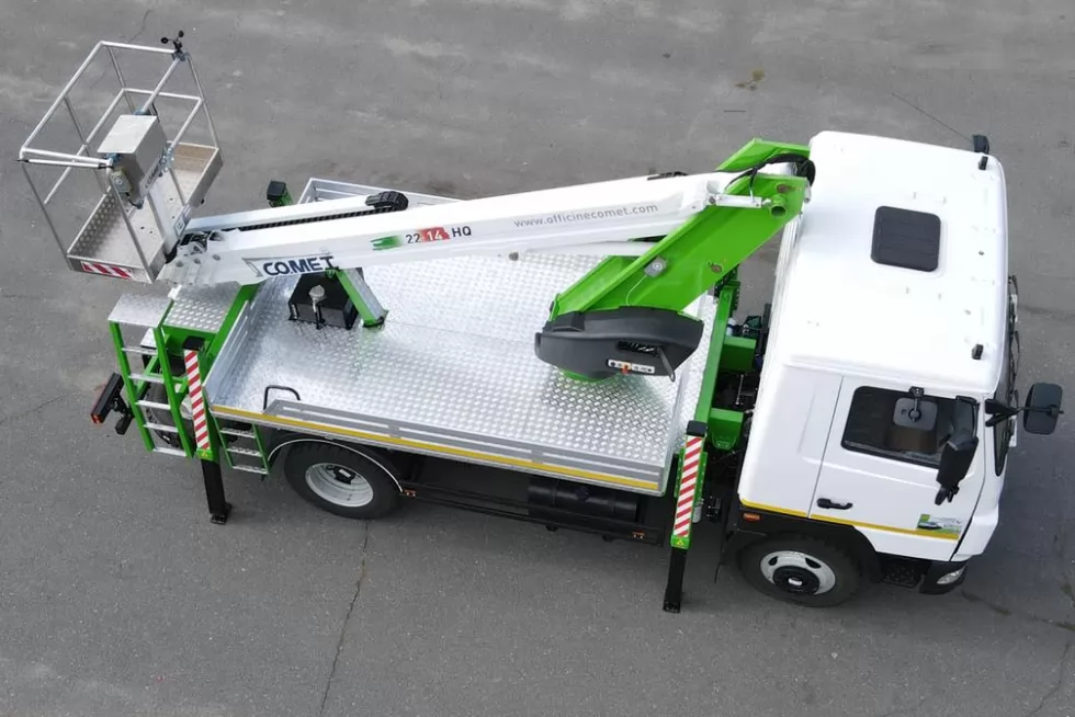 ЧП Львовэлектросервис - владелец новой автовышки Comet 21 м на базе МАЗ-4371, фото 13