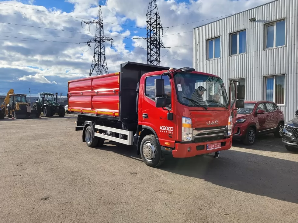 Изготовлен самосвал с надставными бортами на базе JAC N82, фото 26