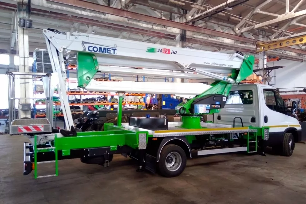 В Днепре будет работать новая автовышка 26 м на базе IVECO Daily, фото 8