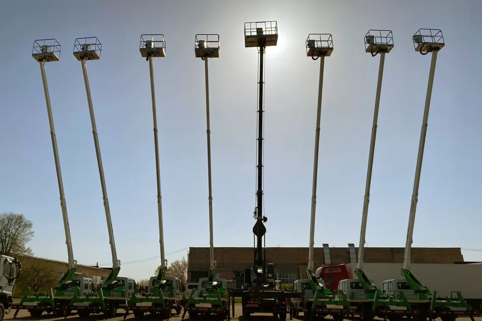 Подготовлена очередная партия автогидроподъемников для энергетиков, фото 2