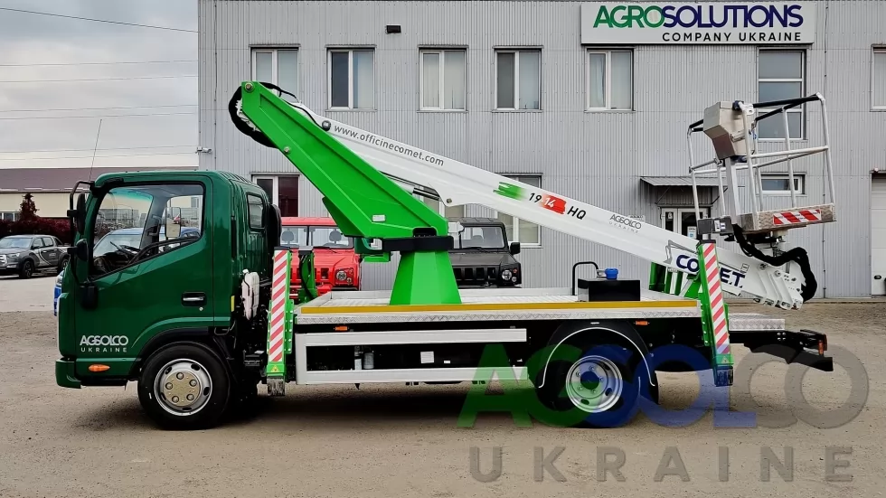 Сделана еще одна автовышка Comet 18 м на базе JAC N56, фото 7