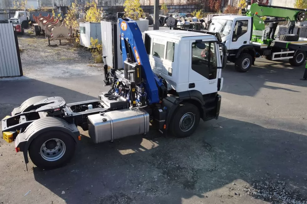 Киевоблэнерго приобрел седельный тягач IVECO Stralis 420 с крано-манипуляторной установкой PM 15.5, фото 10