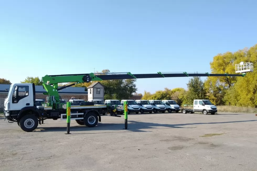 Киевэнерго приобрел 30-метровую автовышку SKYMAN DS00 на базе IVECO Eurocargo, фото 9