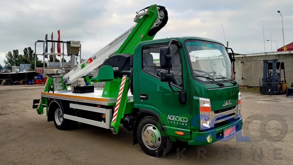 Сделана еще одна автовышка Comet 18 м на базе JAC N56, фото 6