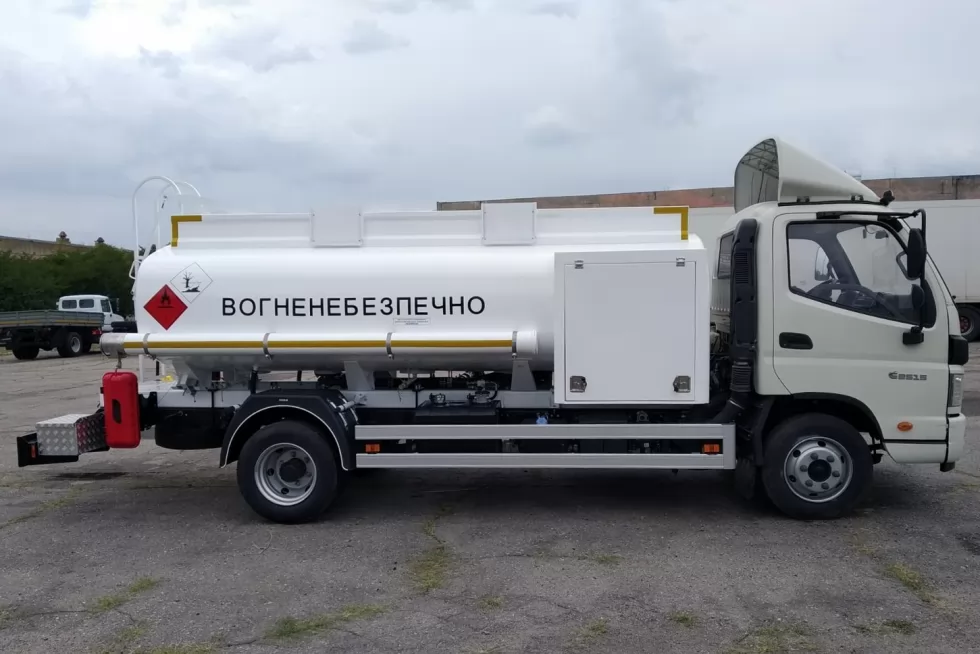 Топливозаправщик Техкомплект установлен на шасси FOTON, фото 3