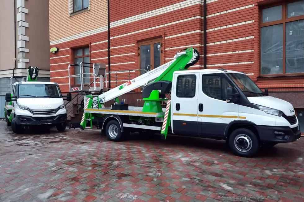 Отгрузили очередные три автовышки COMET 19 | 2 | 14 HQ, фото 24