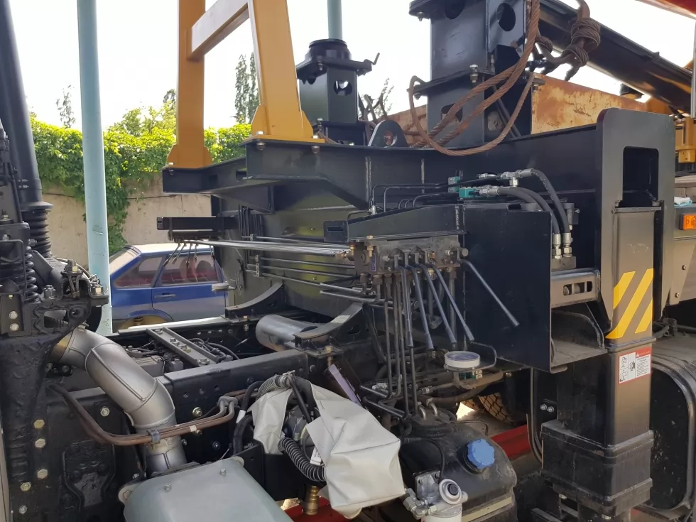 Проведено сервисное обслуживание автокрана Palfinger Sany 25 т, фото 4