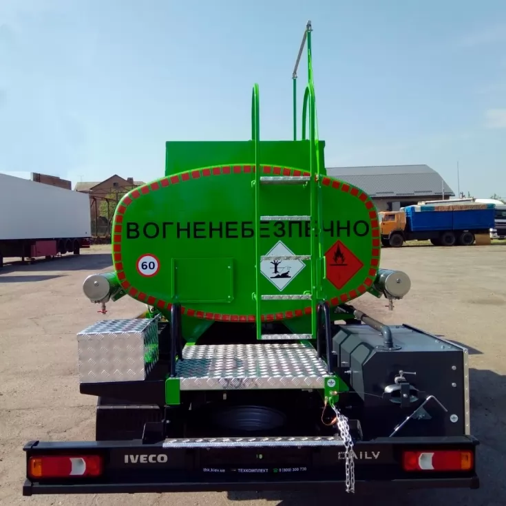 В Измаильском морском порту будет работать новый автотопливозаправщик APZ-4 на IVECO Daily 70c16, фото 5