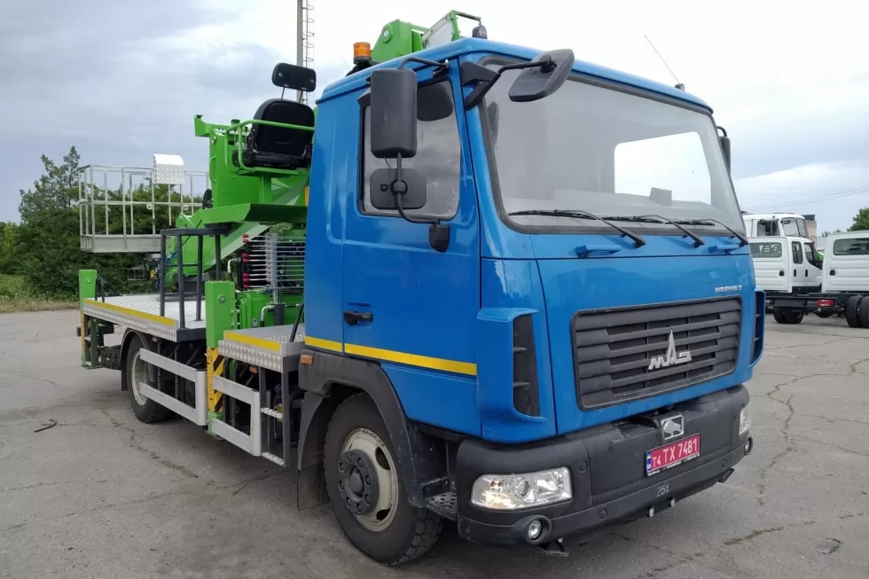 В Полтавской области будет работать новый автогидроподъемник SKYMAN DS-340 на базе МАЗ-4371, фото 8