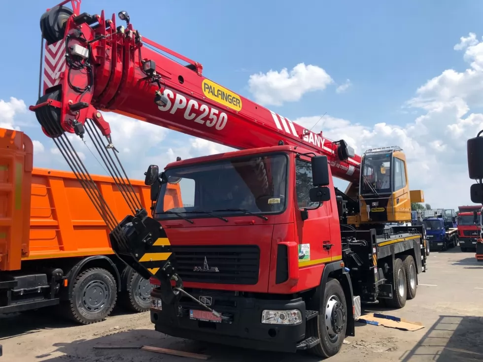 автокраны 25 т на маз
