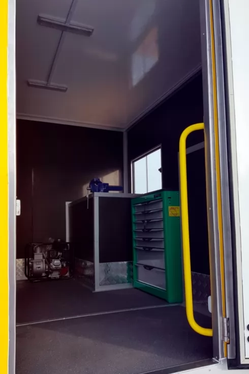 На базе МАЗ-4381 изготовлена аварийно-ремонтная мастерская для Черниговской ТЭЦ, фото 6