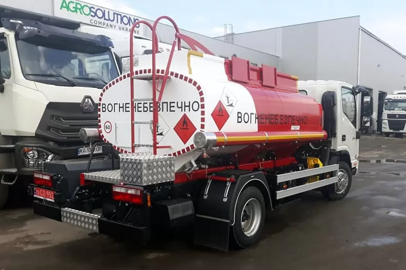 автотопливозаправщики jac