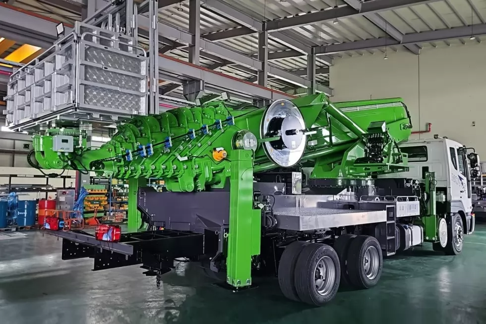 На рынок Украины скоро поступит сверхмощный автогидроподъемник из Южной Кореи, фото 2