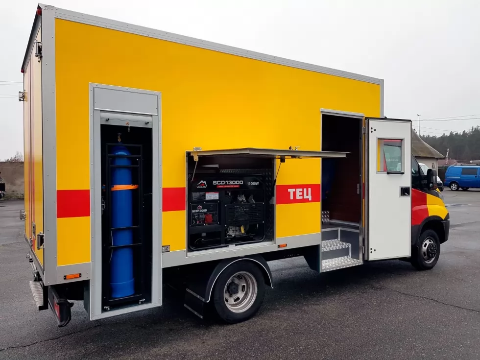 На базе IVECO Daily изготовлена новая аварийно-ремонтная мастерская, фото 5