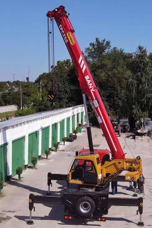 На базе МАЗ собран и отгружен покупателю 25-тонный автокран Palfinger Sany (Австрия-Китай), фото 22
