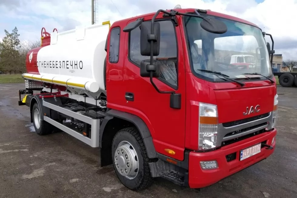 Для клиента AGSOLCO-Ukraine сделан топливозаправщик с новой кубатурой - 8 м <sup loading=