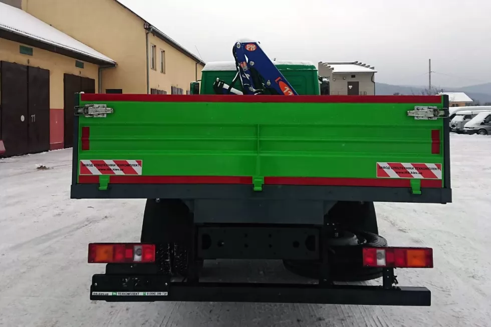 В корпорацию Закарпатьеоблэнерго отправился работать новый бортовой автомобиль МАЗ с КМУ PM, фото 2